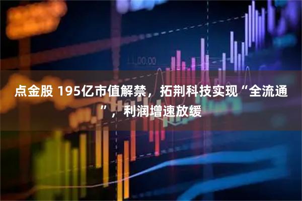 点金股 195亿市值解禁，拓荆科技实现“全流通”，利润增速放缓